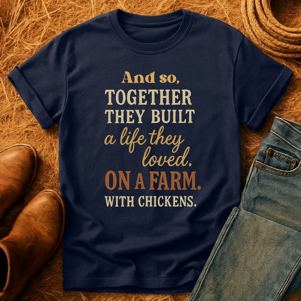 A Farm With Chickens T-Shirt