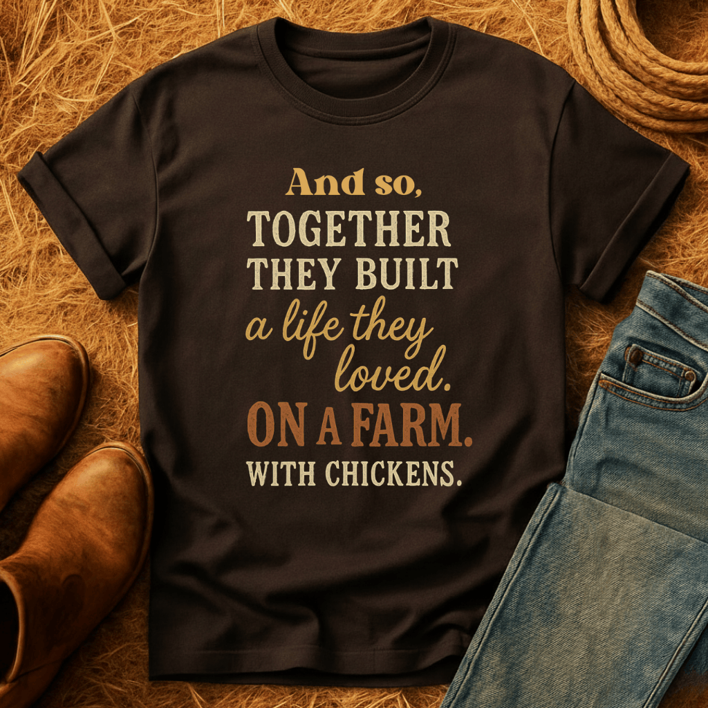 A Farm With Chickens T-Shirt