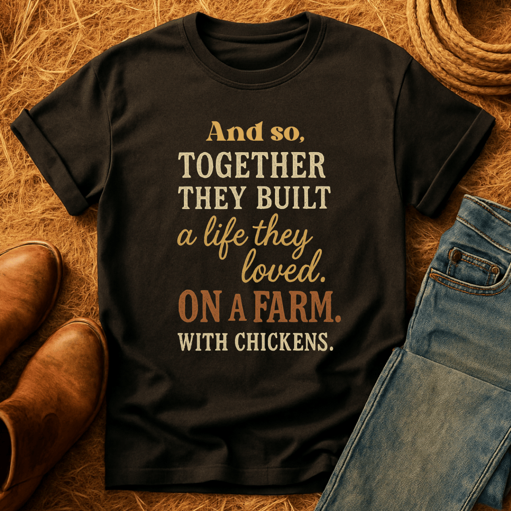 A Farm With Chickens T-Shirt