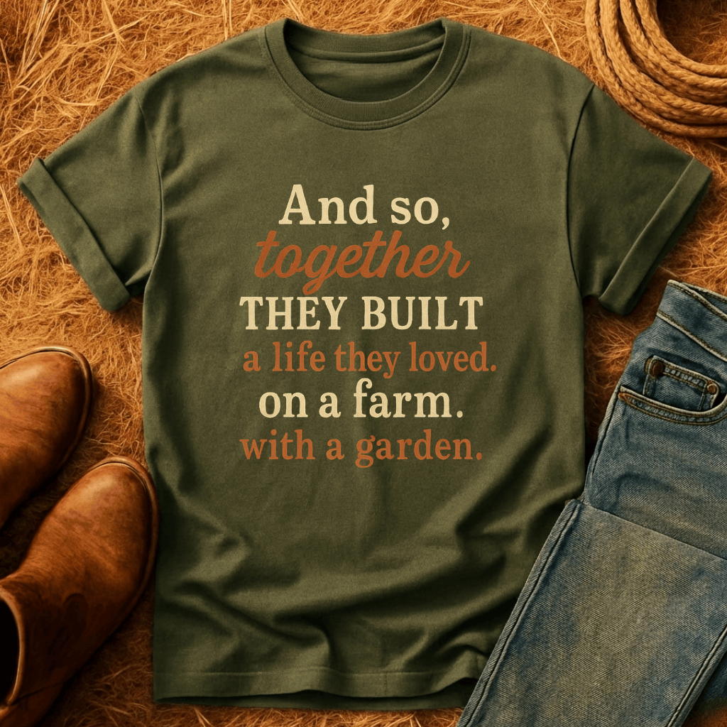 A Farm With Gardens T-Shirt