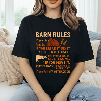 Barn Rules T-Shirt