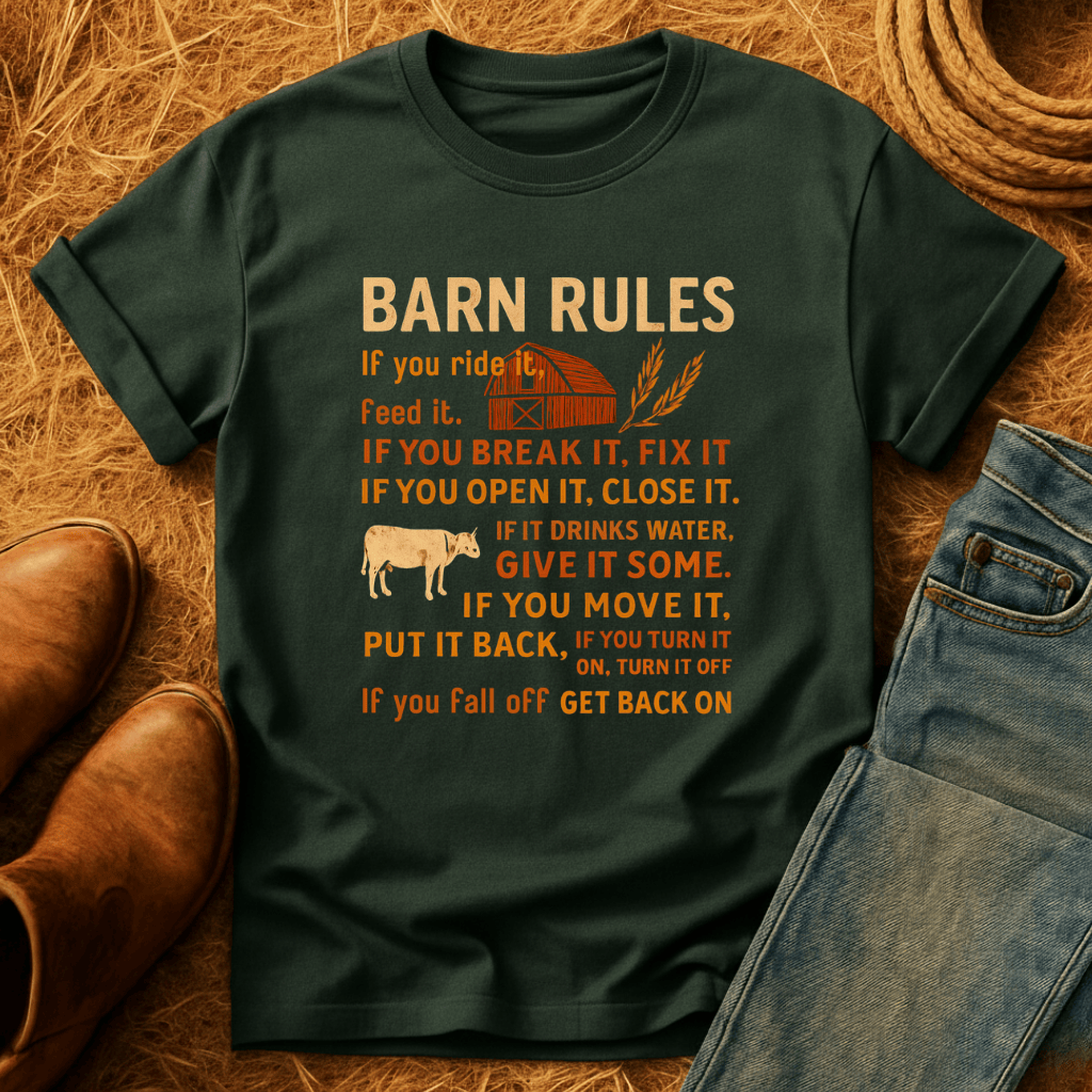 Barn Rules T-Shirt