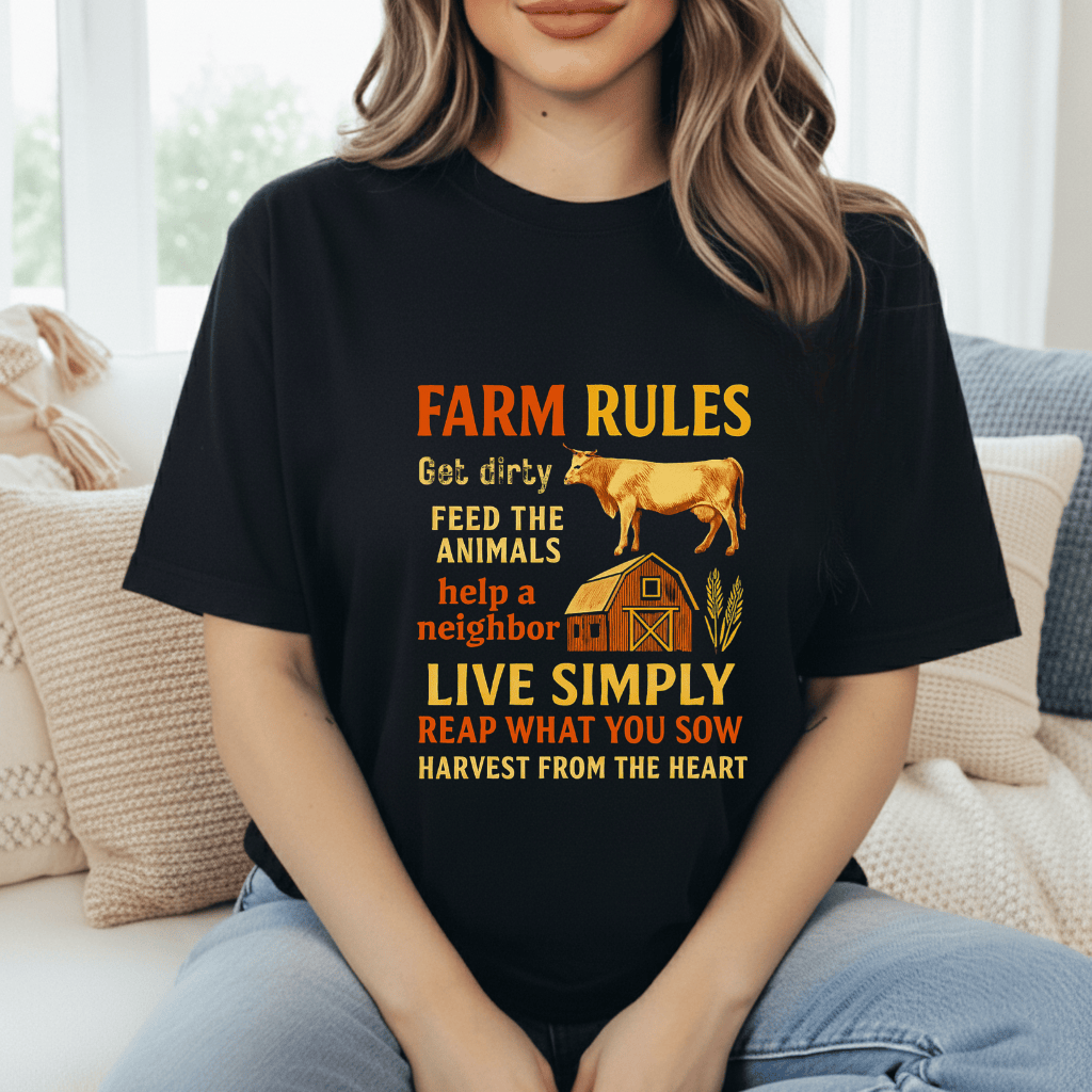 Farm Rules T-Shirt