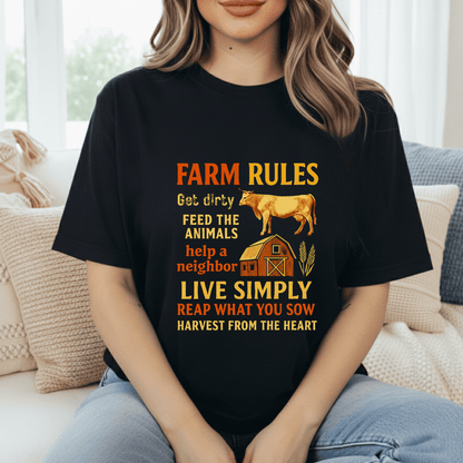 Farm Rules T-Shirt
