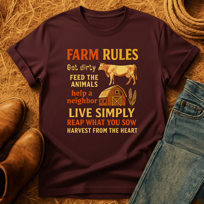 Farm Rules T-Shirt