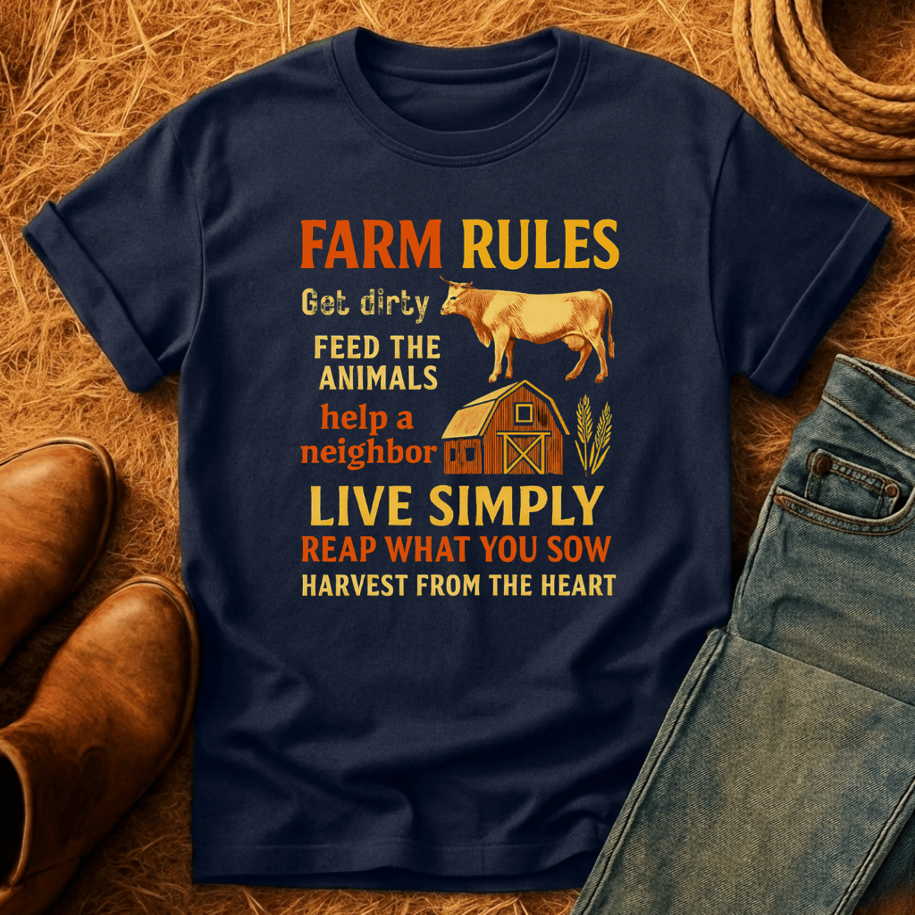 Farm Rules T-Shirt