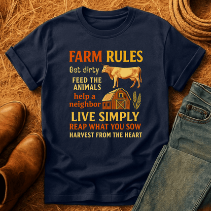 Farm Rules T-Shirt