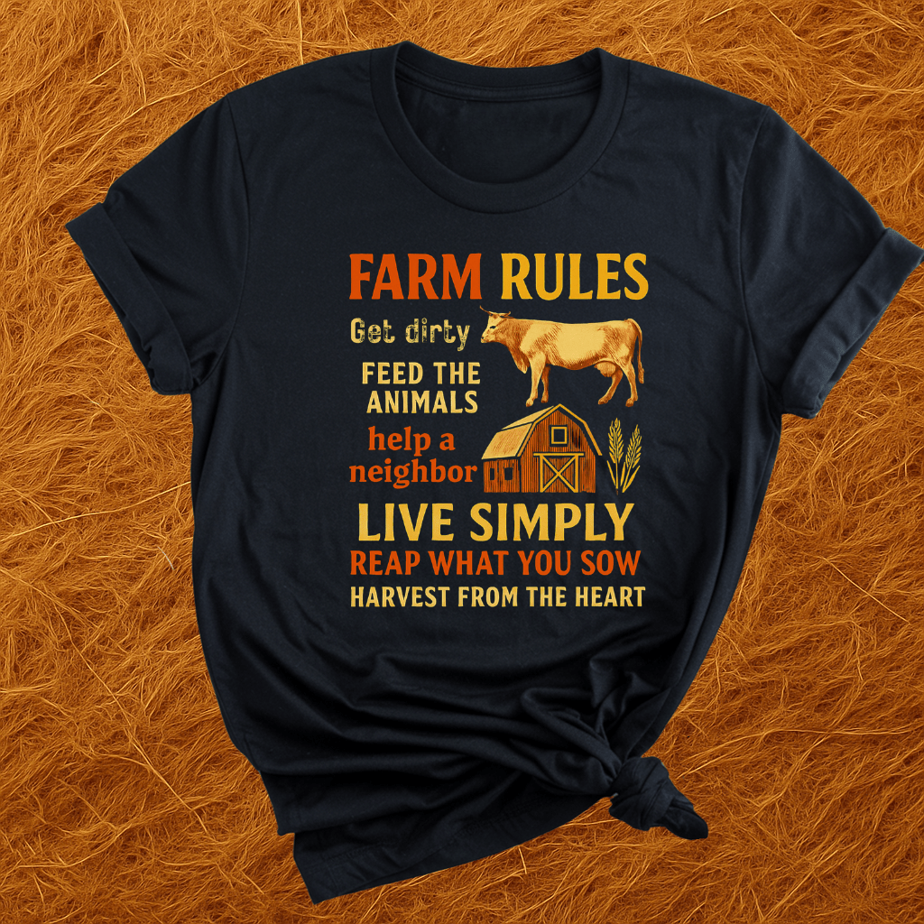 Farm Rules T-Shirt