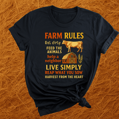 Farm Rules T-Shirt