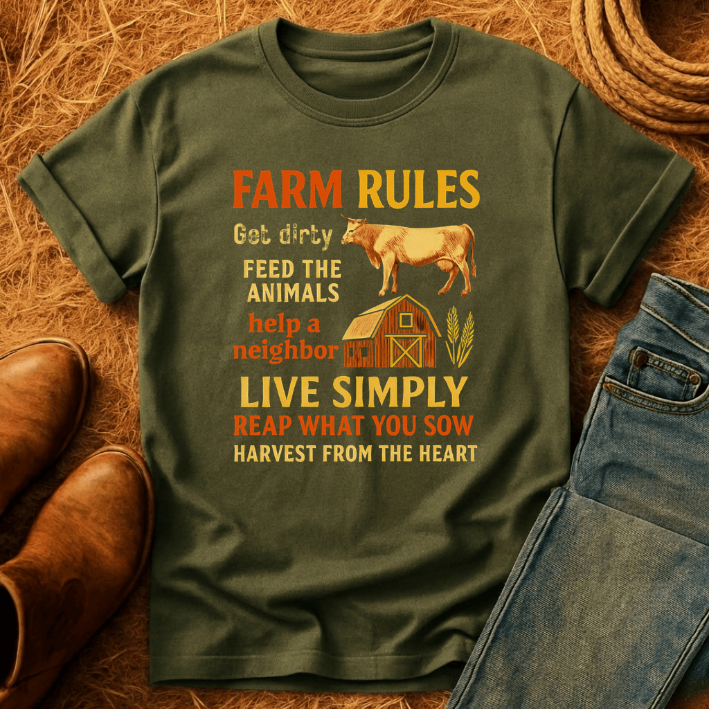 Farm Rules T-Shirt