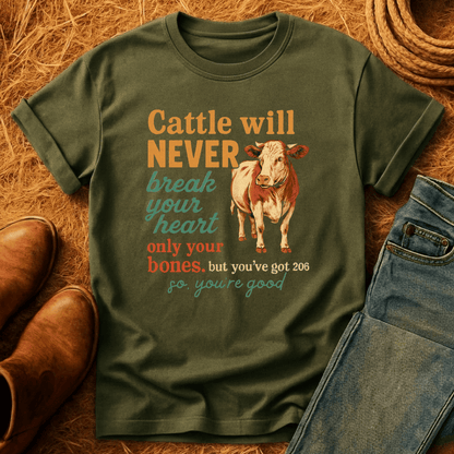 Cattle Would Never T-Shirt