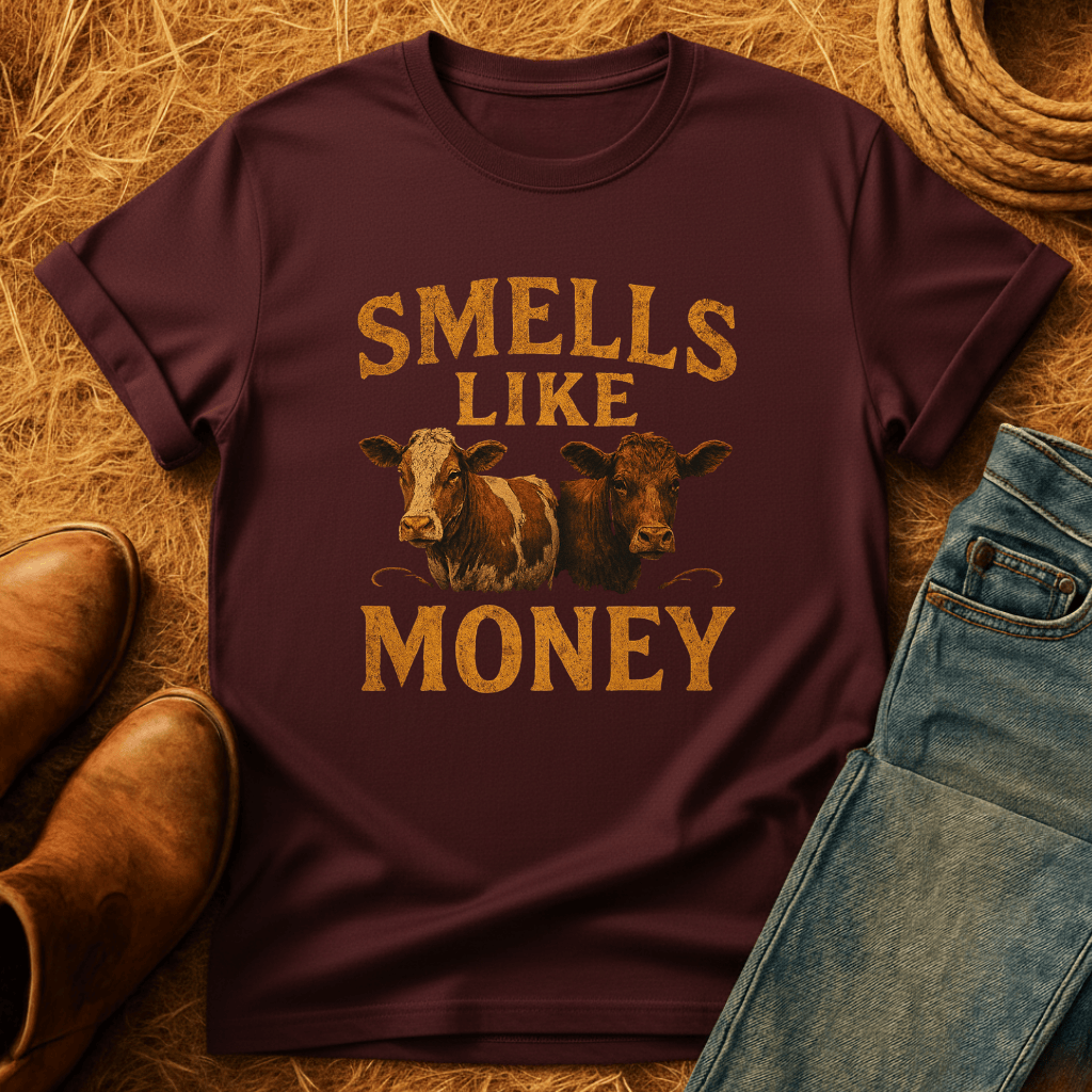 Cows Smell Like Money T-Shirt