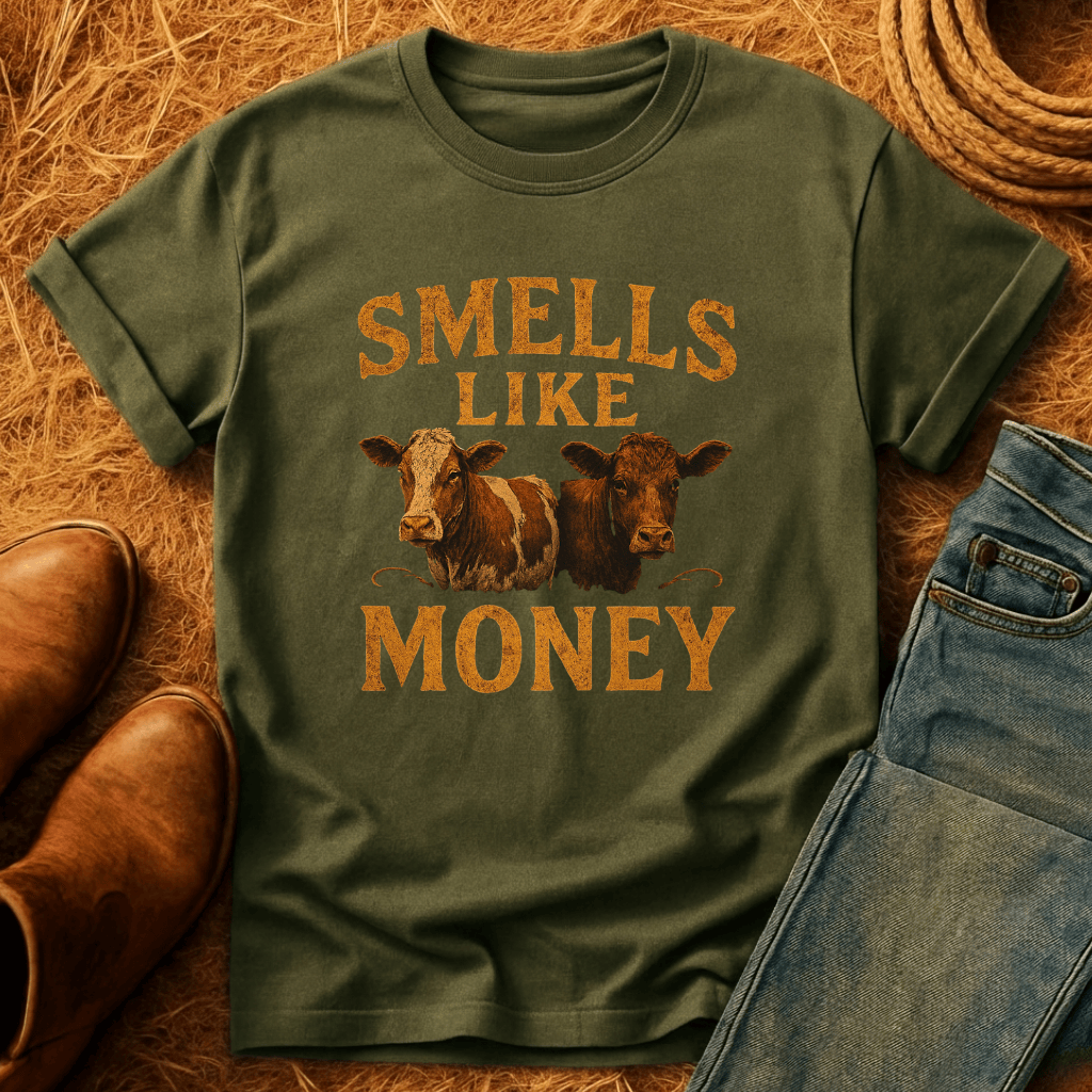 Cows Smell Like Money T-Shirt
