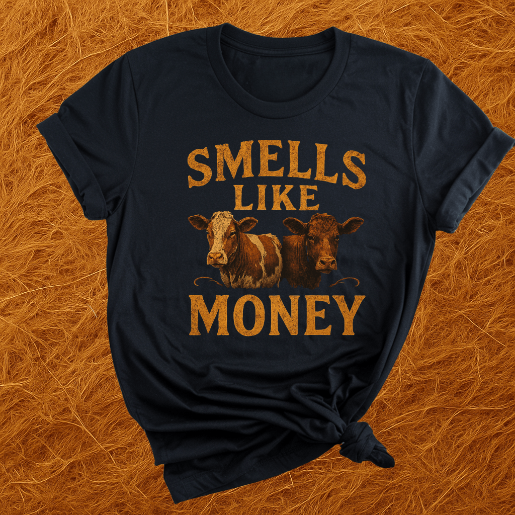 Cows Smell Like Money T-Shirt