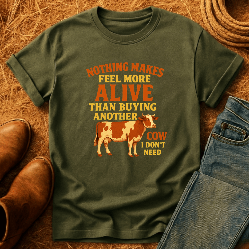 Cow I Don't Need T-Shirt