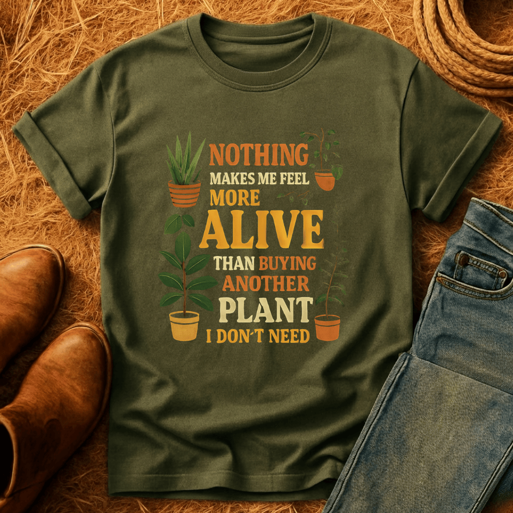 Buying Another Plant T-Shirt