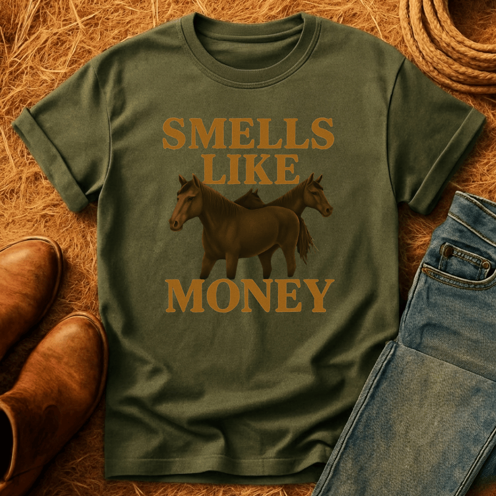 Horses Smell Like Money T-Shirt