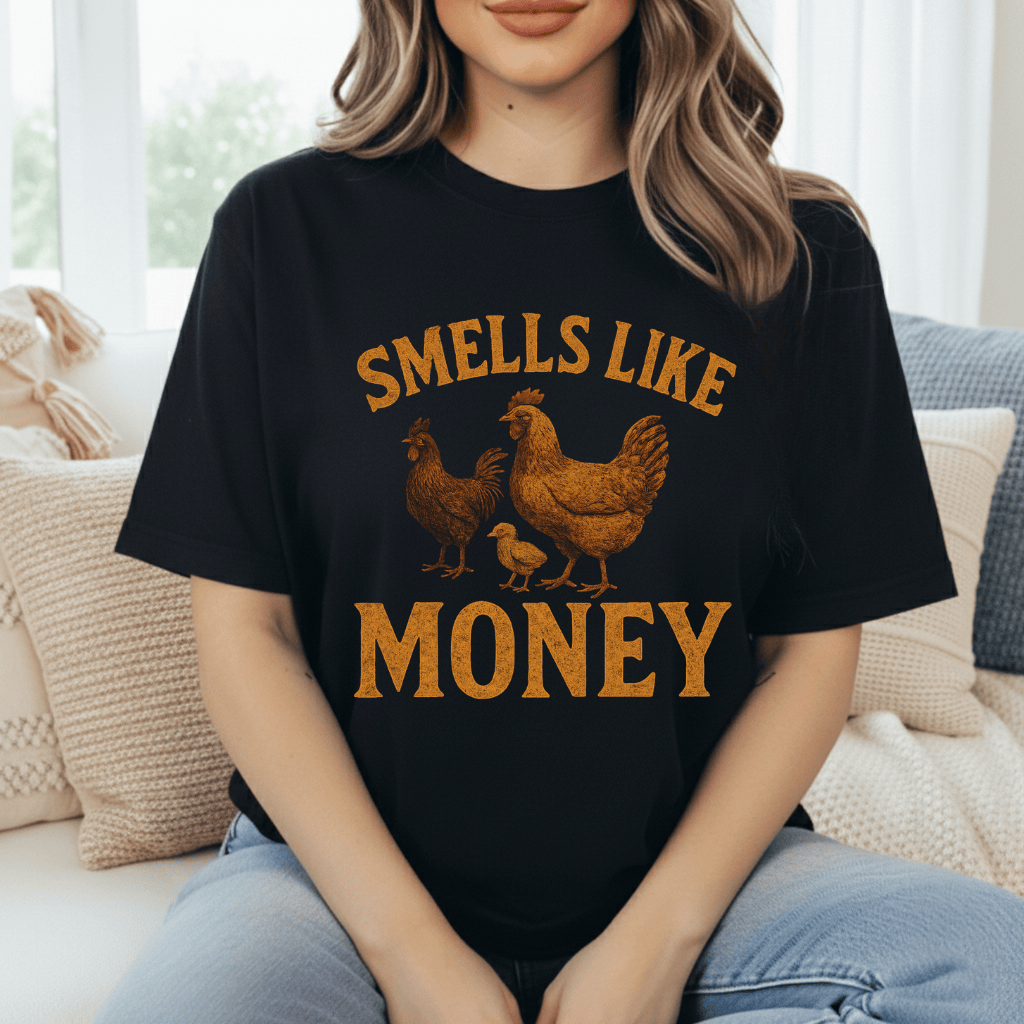 Chickens Smell Like Money T-Shirt