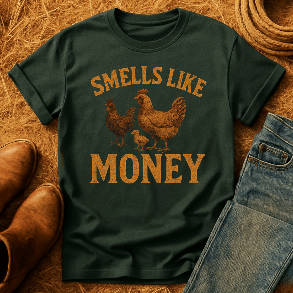 Chickens Smell Like Money T-Shirt