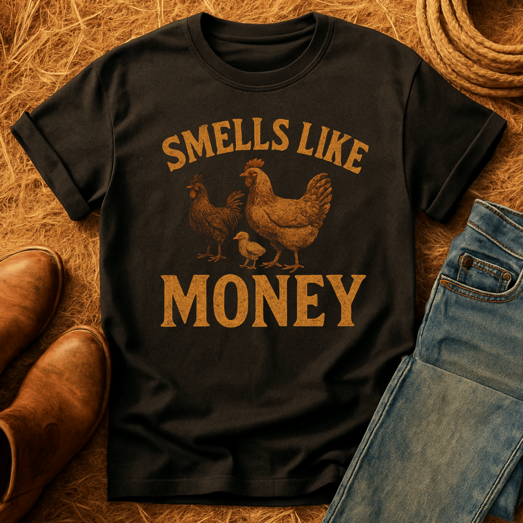 Chickens Smell Like Money T-Shirt