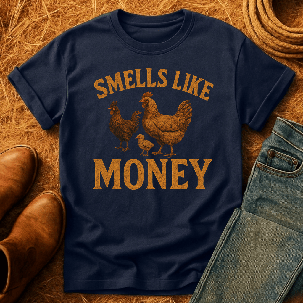 Chickens Smell Like Money T-Shirt