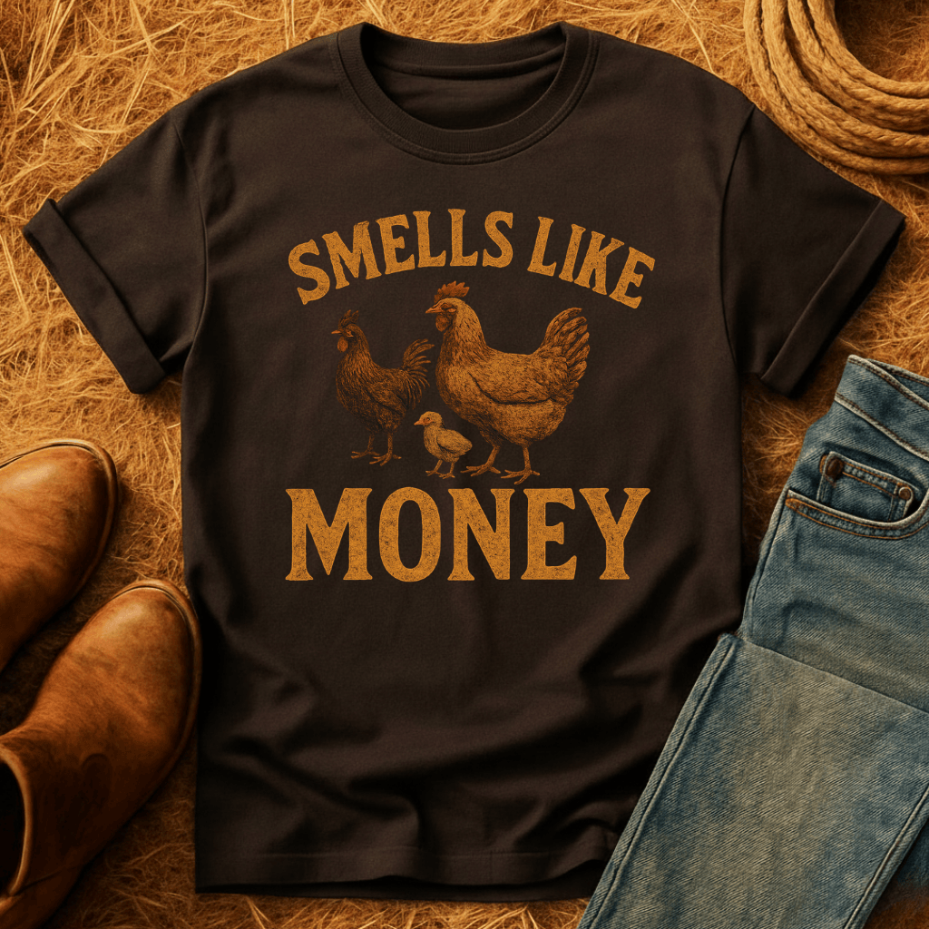 Chickens Smell Like Money T-Shirt