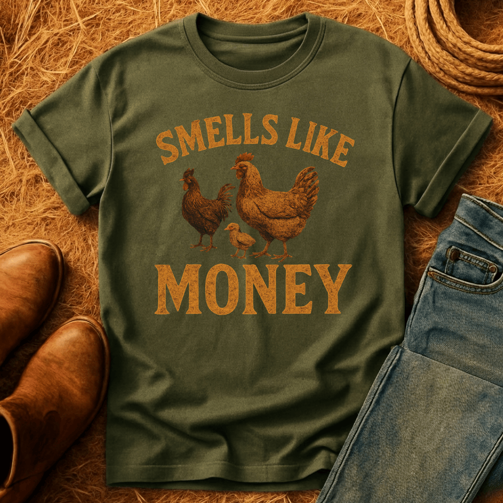Chickens Smell Like Money T-Shirt
