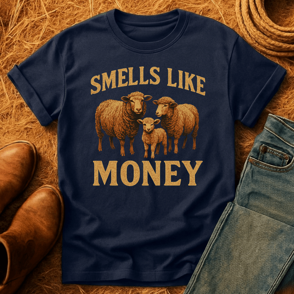 Sheep Smell Like Money T-Shirt