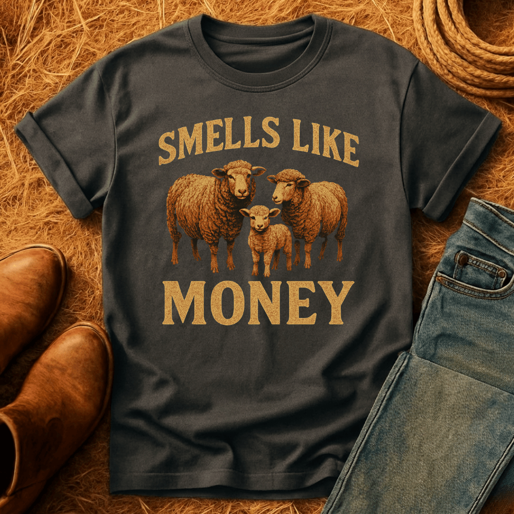 Sheep Smell Like Money T-Shirt