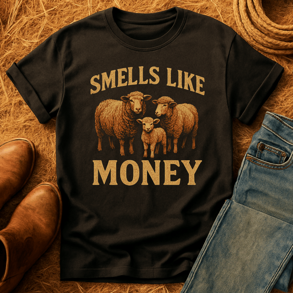 Sheep Smell Like Money T-Shirt