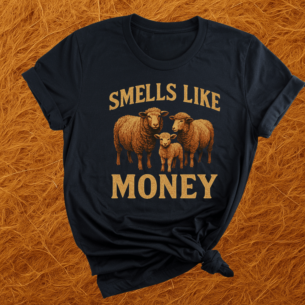 Sheep Smell Like Money T-Shirt