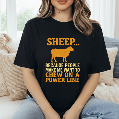 Sheep Because... T-Shirt