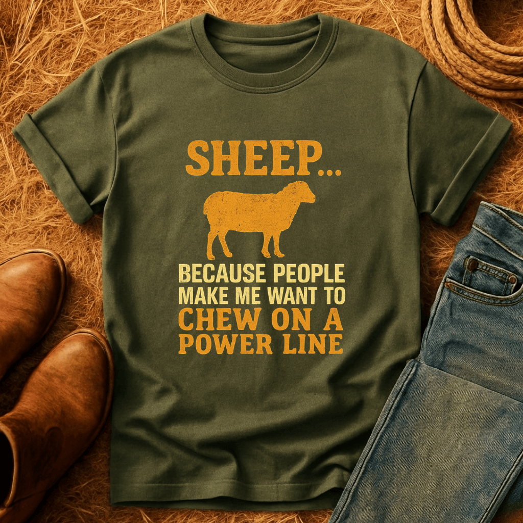 Sheep Because... T-Shirt