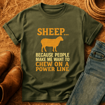 Sheep Because... T-Shirt