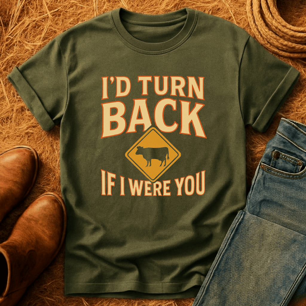 I'd Turn Back Cows T-Shirt