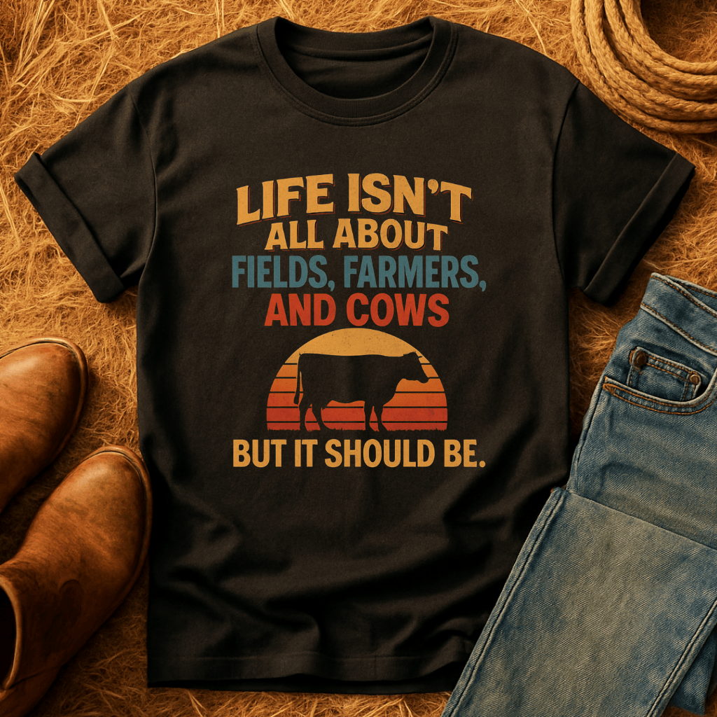 Life's Not All Cows T-Shirt