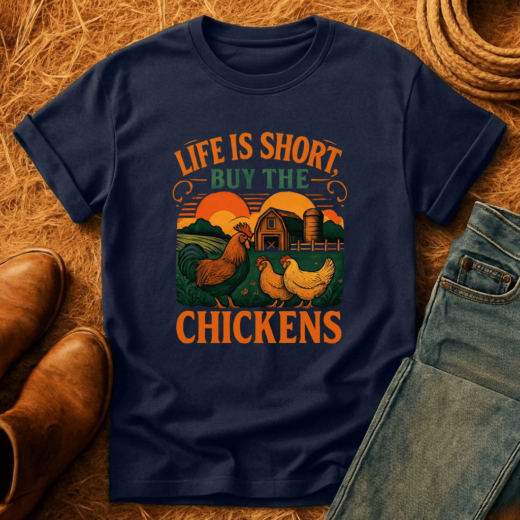 Life's Short, Buy Chickens T-Shirt