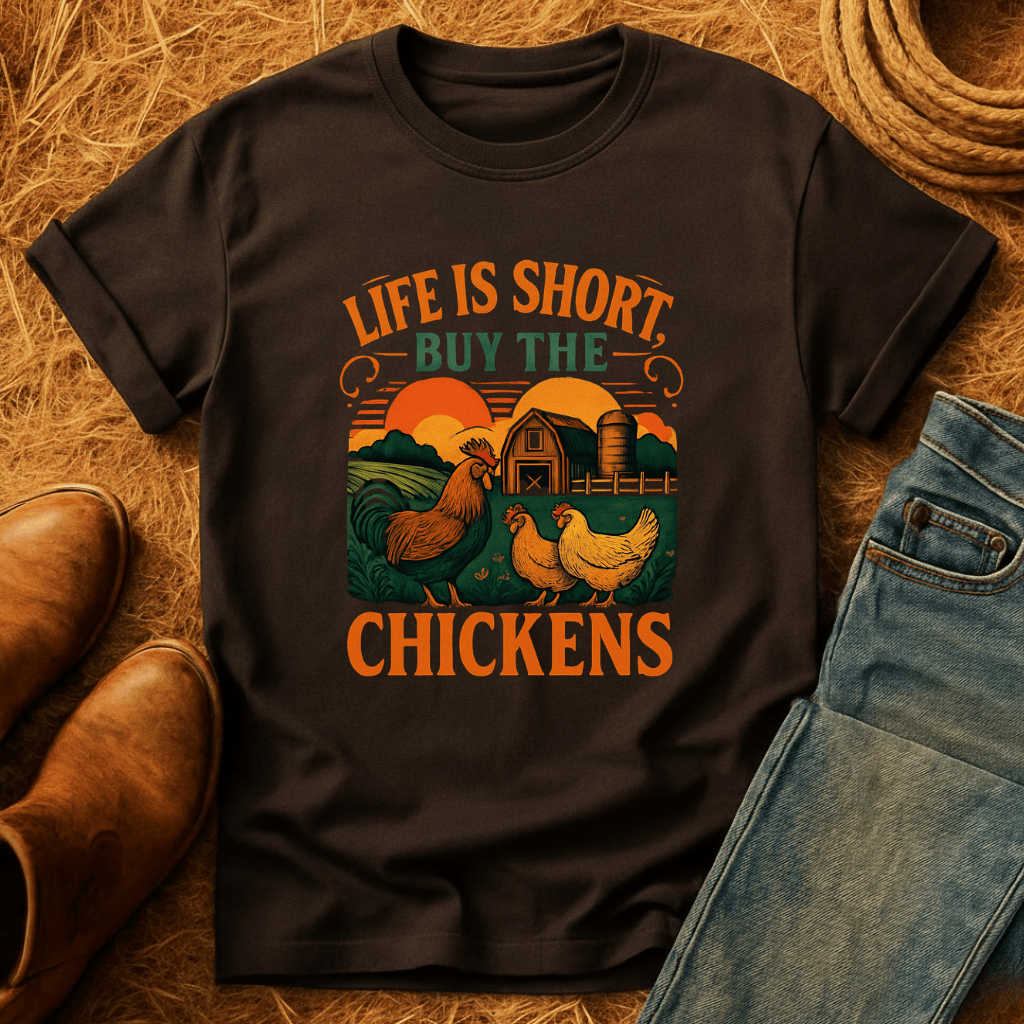 Life's Short, Buy Chickens T-Shirt
