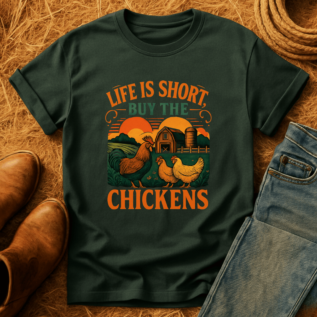 Life's Short, Buy Chickens T-Shirt
