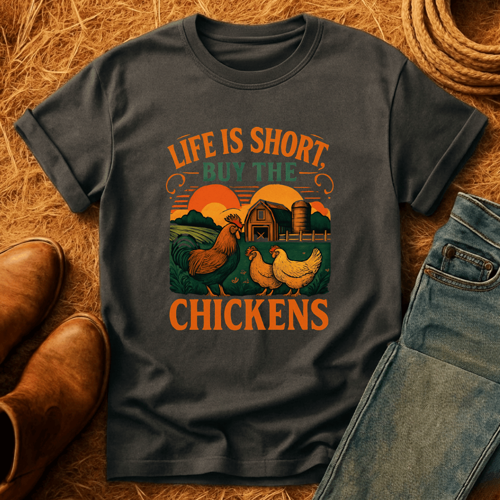 Life's Short, Buy Chickens T-Shirt