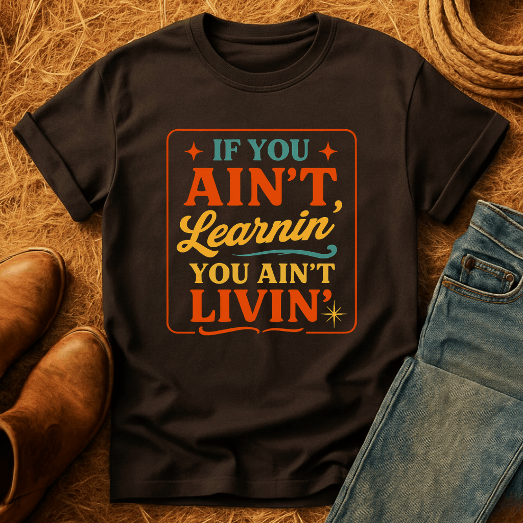 Ain't Learnin Ain't Livin T-Shirt