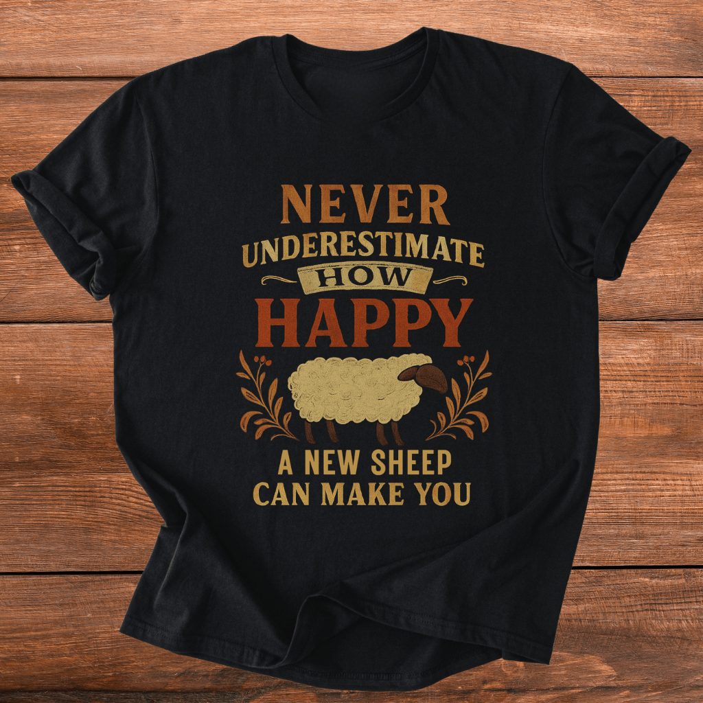 Happy New Sheep T-Shirt