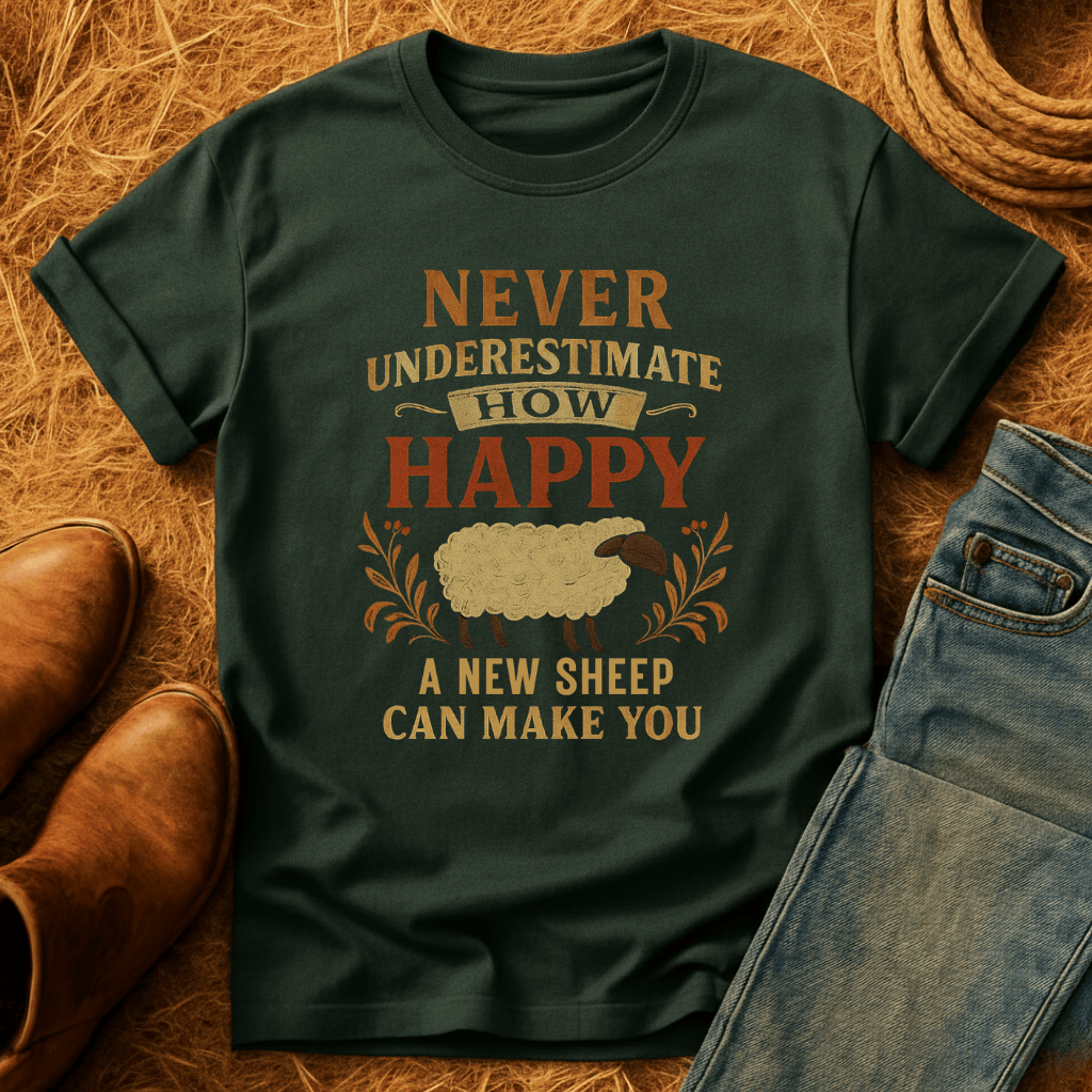 Happy New Sheep T-Shirt
