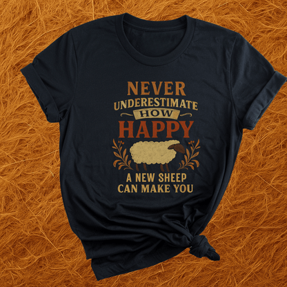 Happy New Sheep T-Shirt