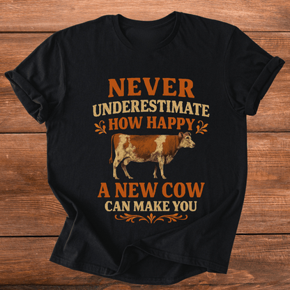 Happy New Cow T-Shirt