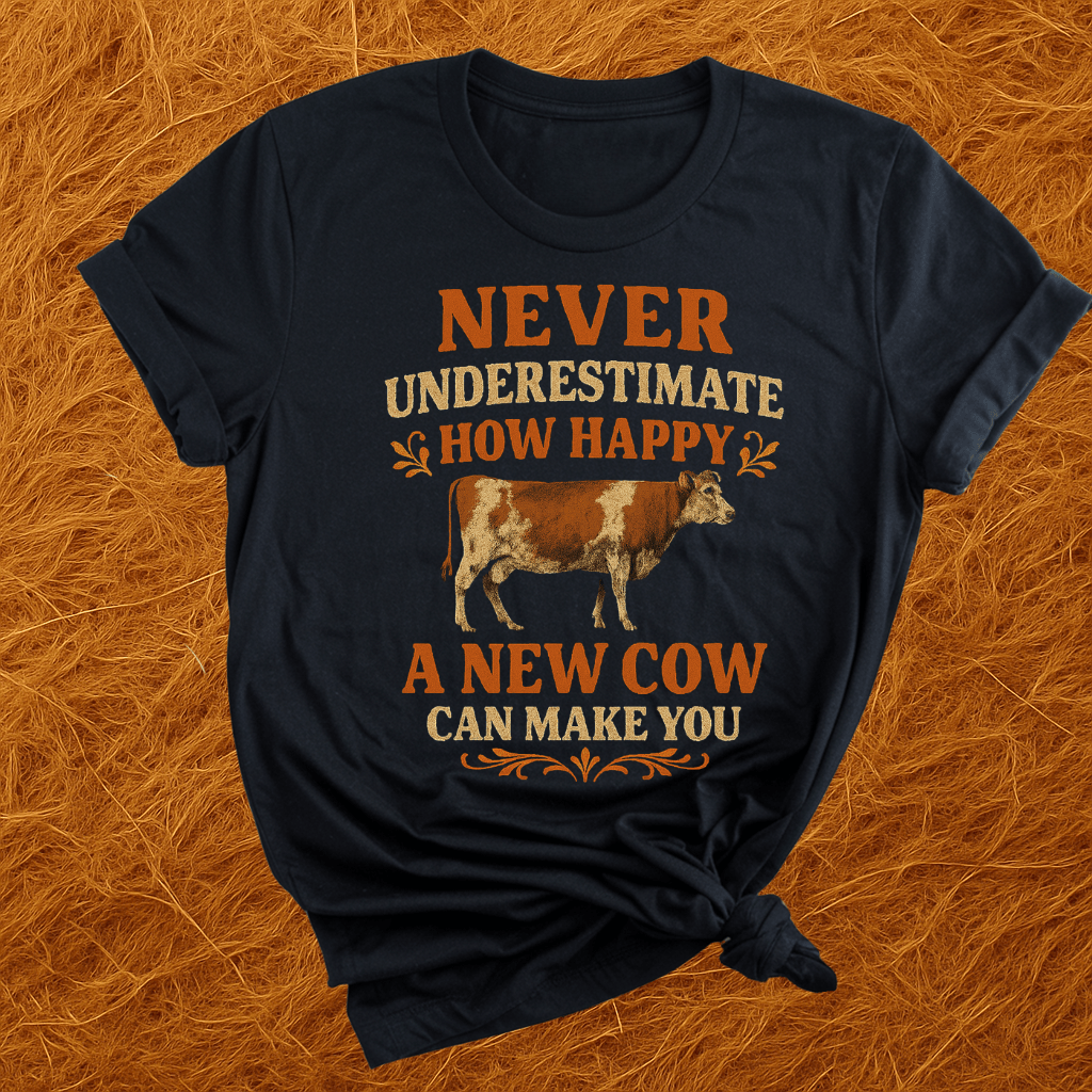 Happy New Cow T-Shirt