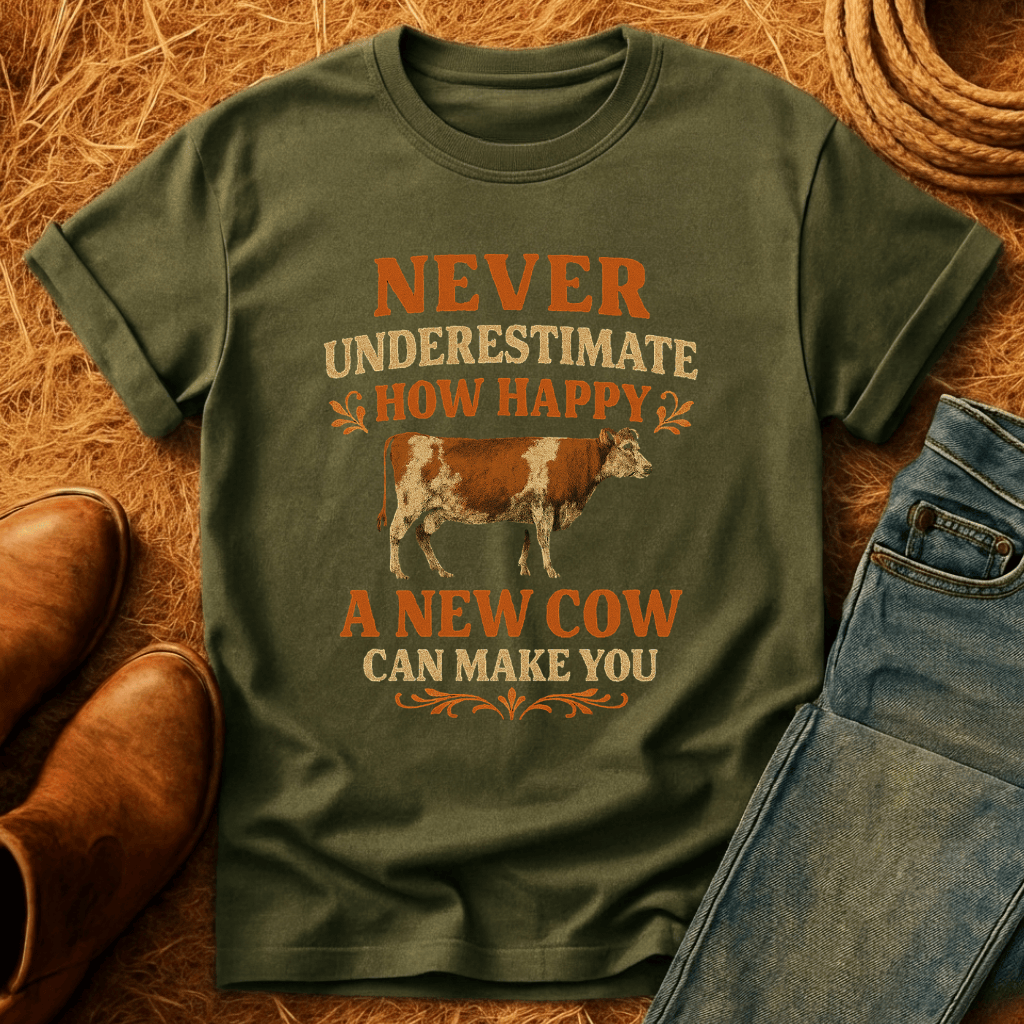 Happy New Cow T-Shirt