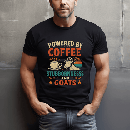 Coffee, Stubbornness & Goats T-Shirt