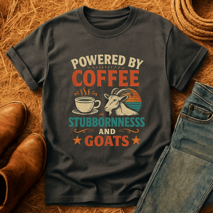Coffee, Stubbornness & Goats T-Shirt