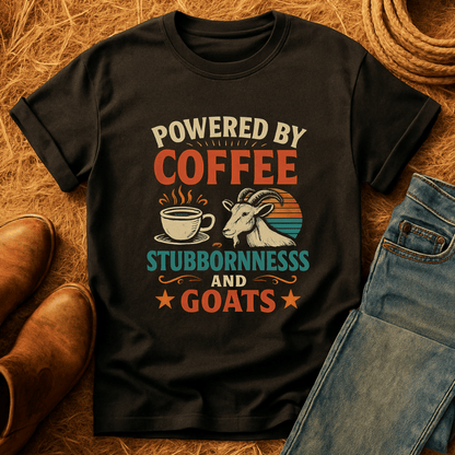 Coffee, Stubbornness & Goats T-Shirt